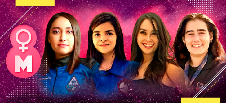 8M: Nuevas generaciones de mujeres con mirada en el espacio
